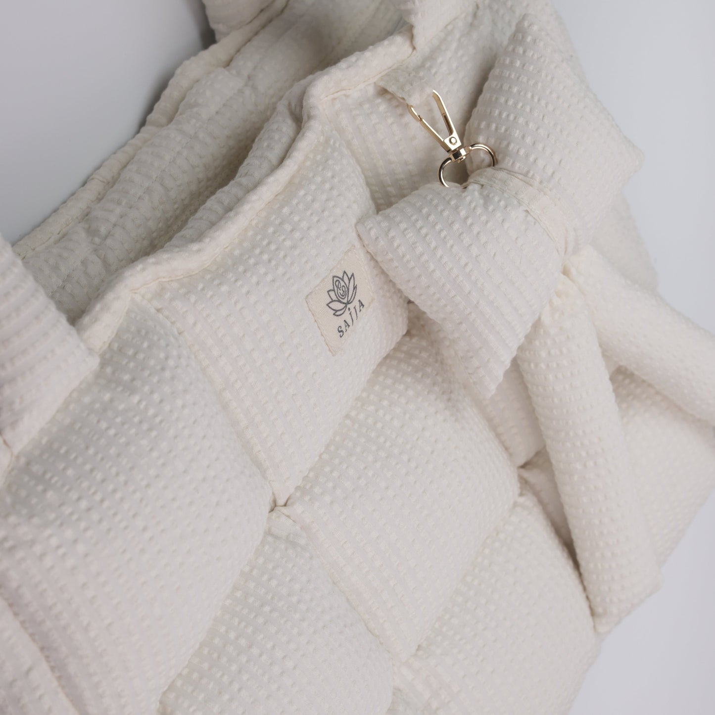 Ivory Cloud Tote Bag