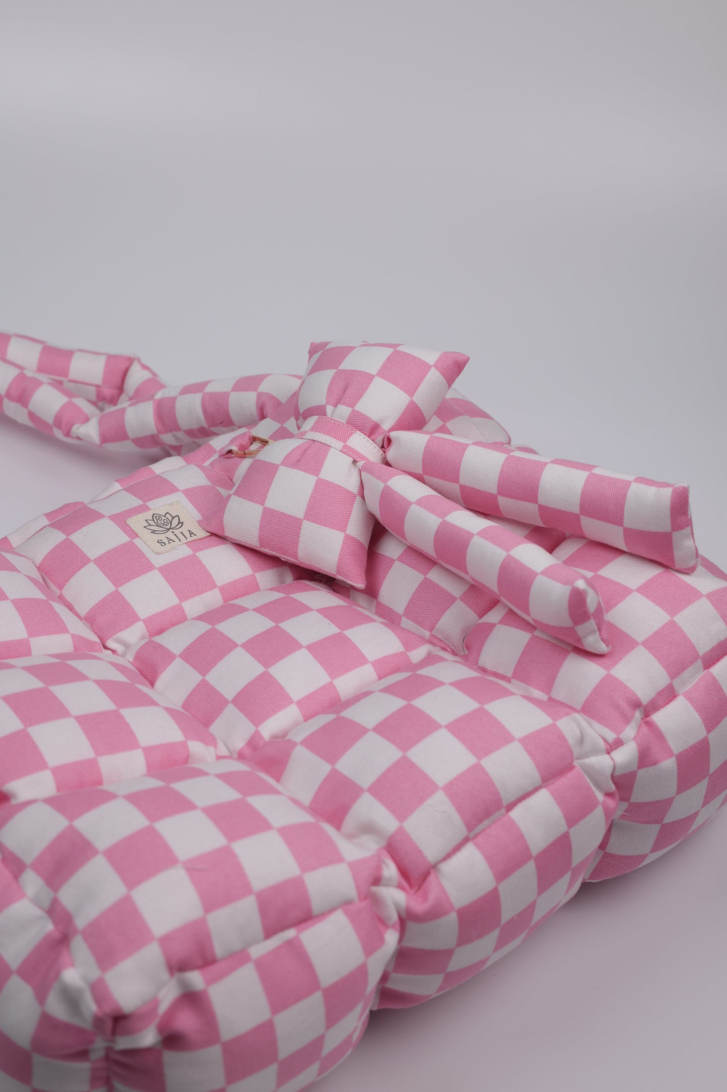 Pink Picnic Puffer Tote