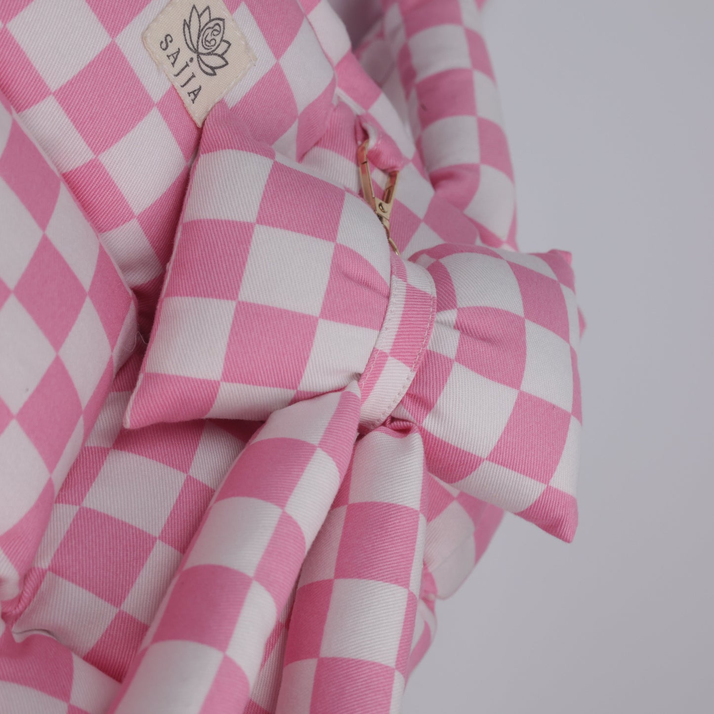 Pink Picnic Puffer Tote