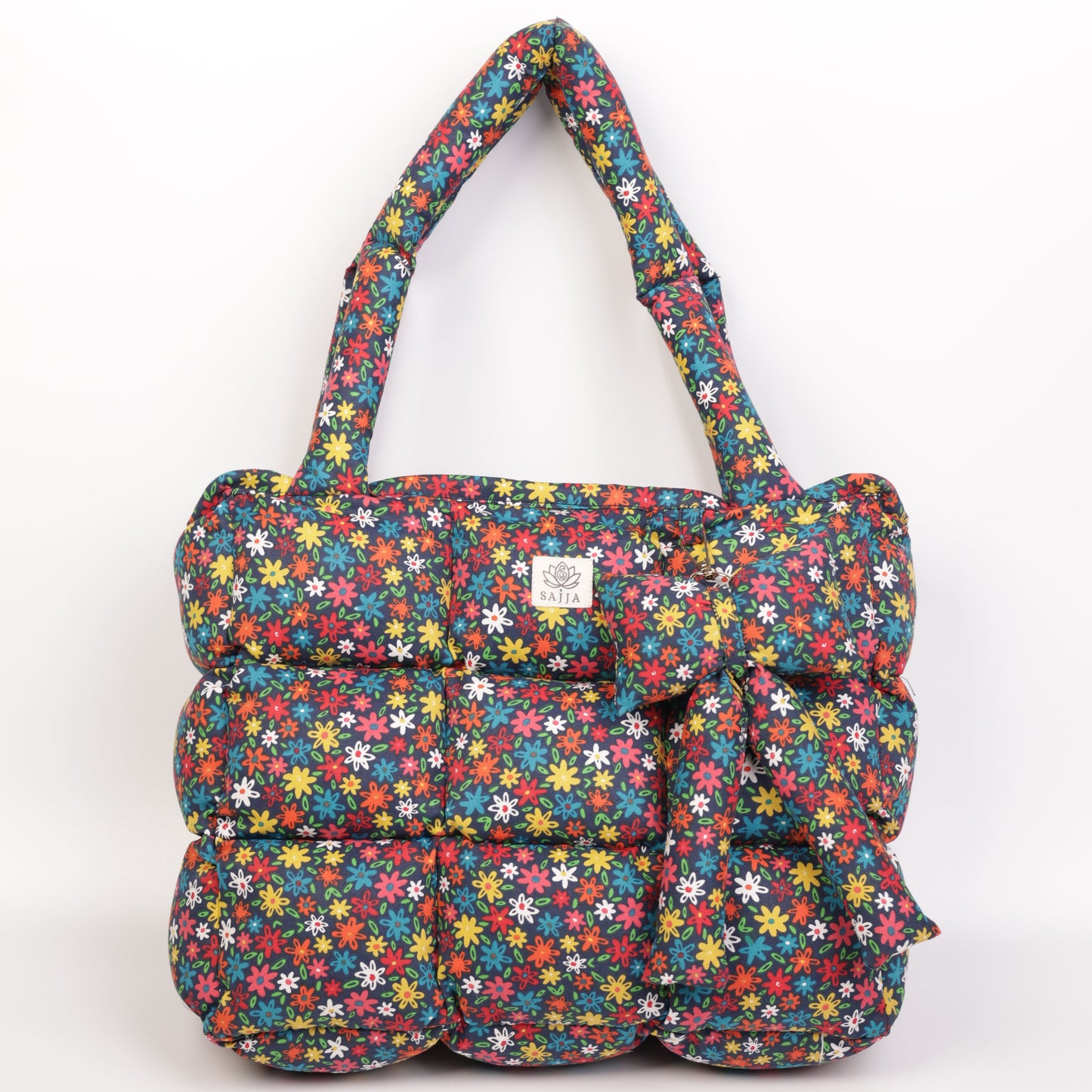 Wildflower Puffer Tote