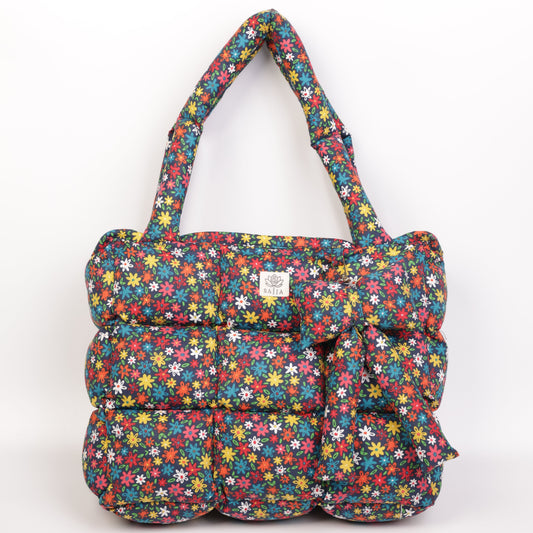 Wildflower Puffer Tote