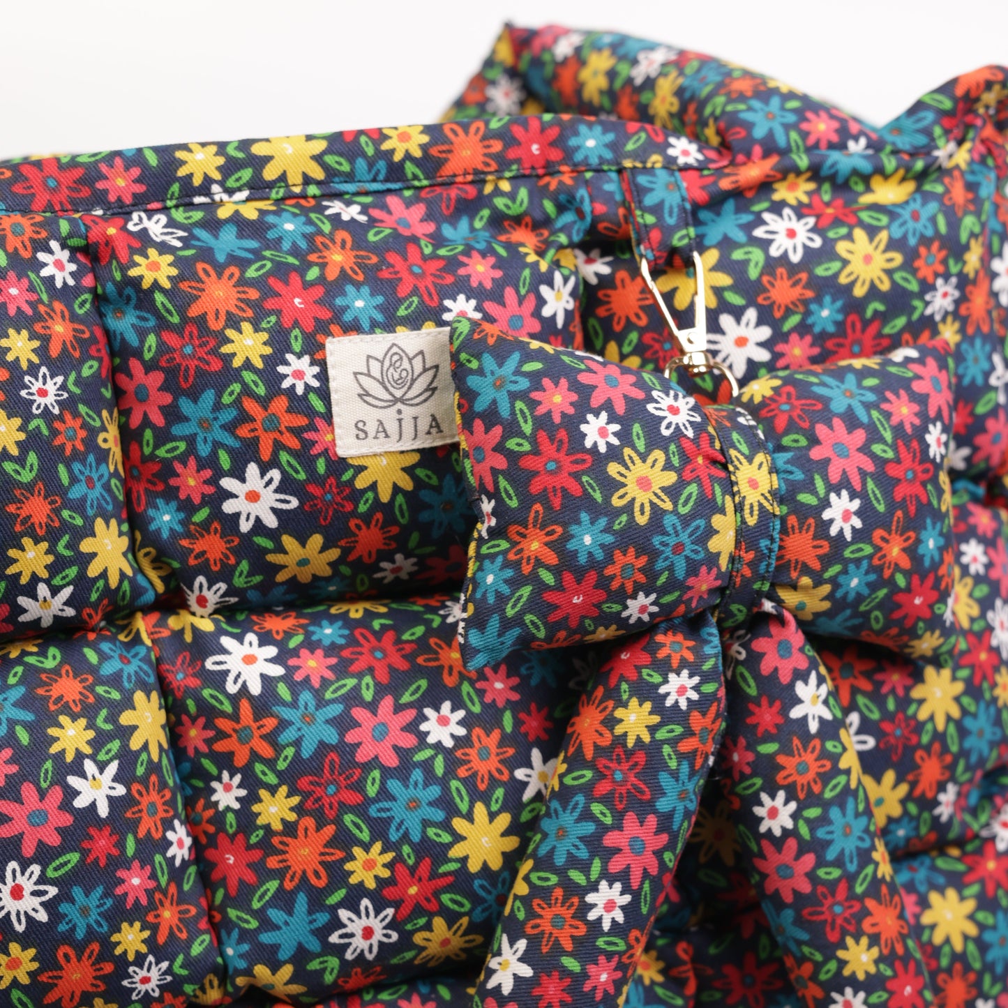 Wildflower Puffer Tote