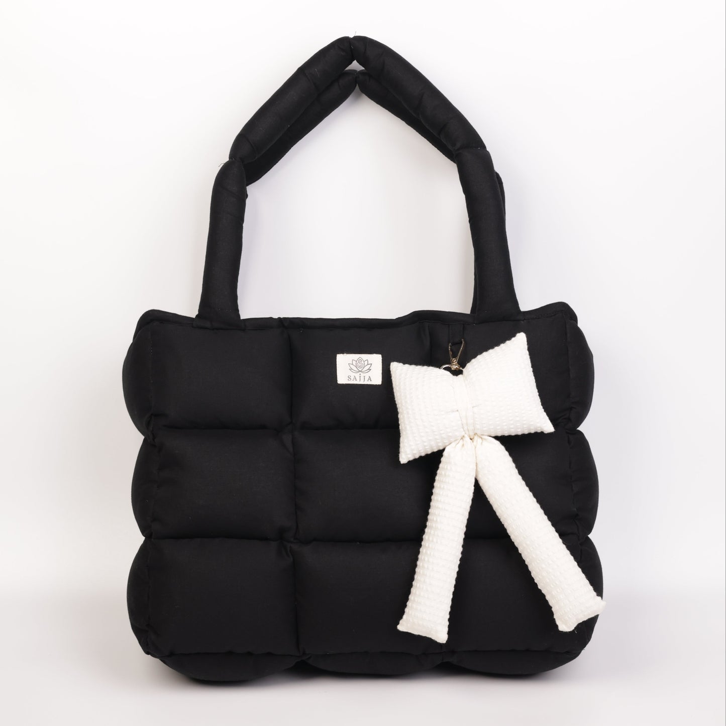 Midnight Puffer Tote