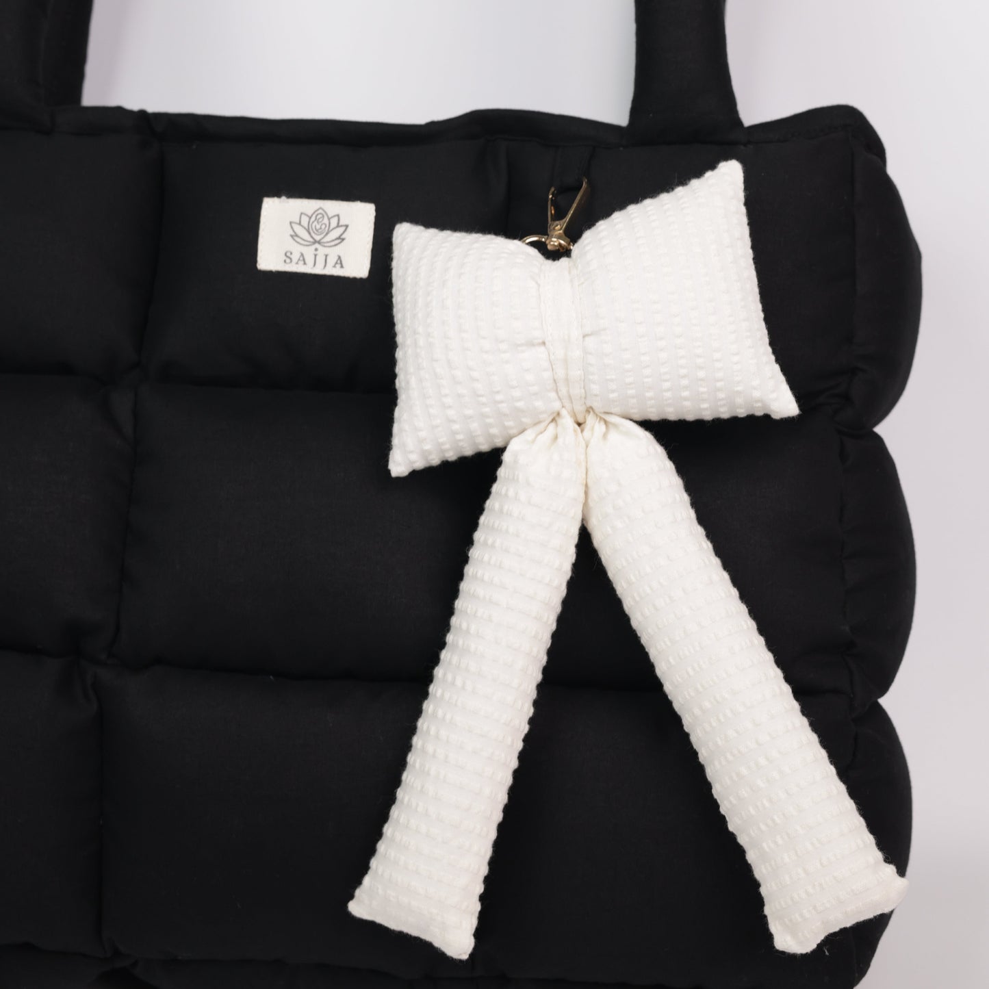 Midnight Puffer Tote
