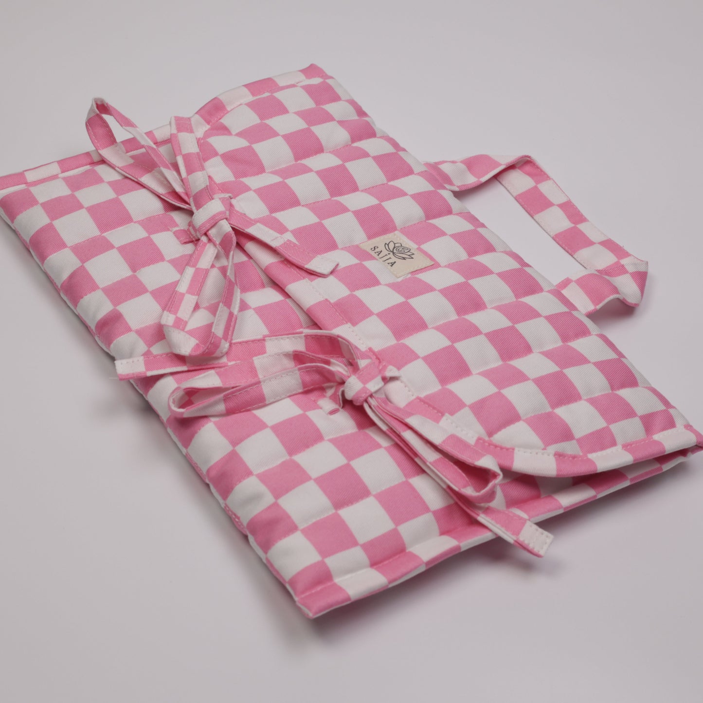 Blush Check Laptop Sleeve