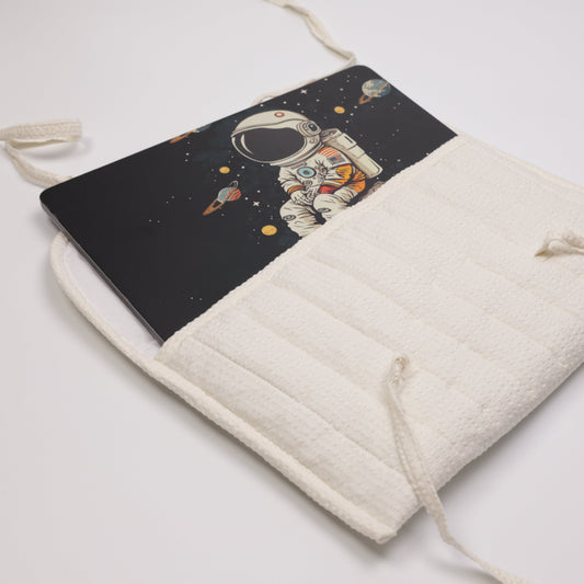 Ivory Bloom Laptop Sleeve