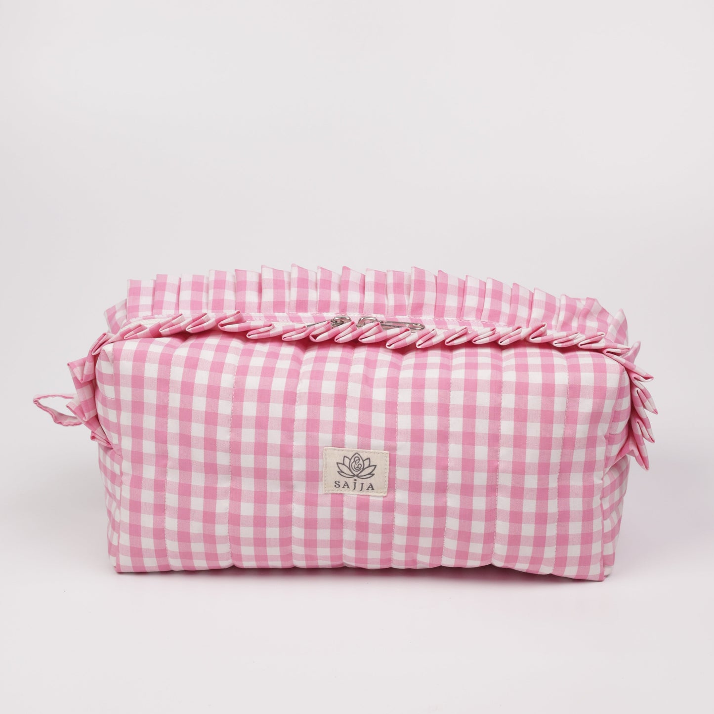 Blush Gingham Vanity Kit