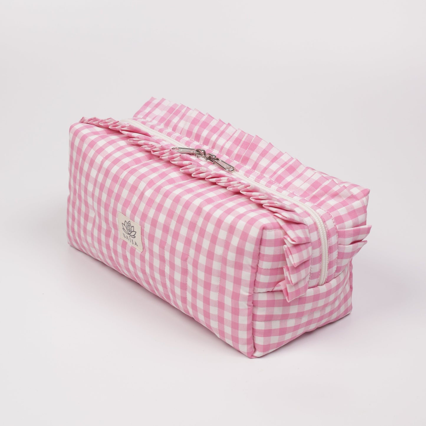 Blush Gingham Vanity Kit