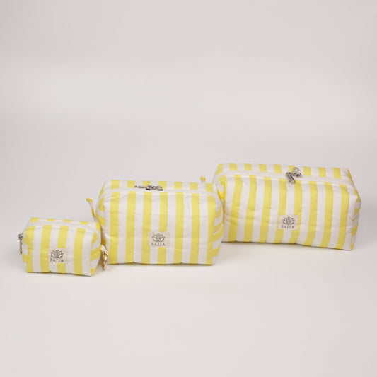 Sunshine Stripe Travel Essentials Trio