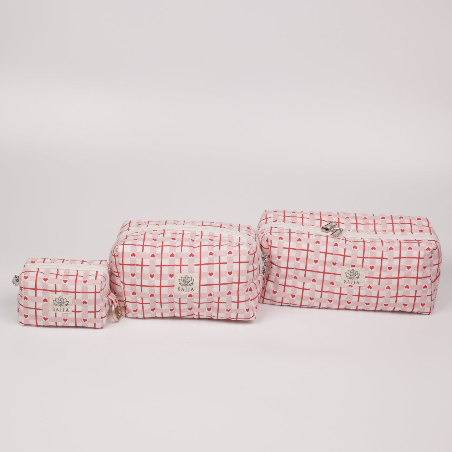 Blush Hearts Travel Essentials Trio