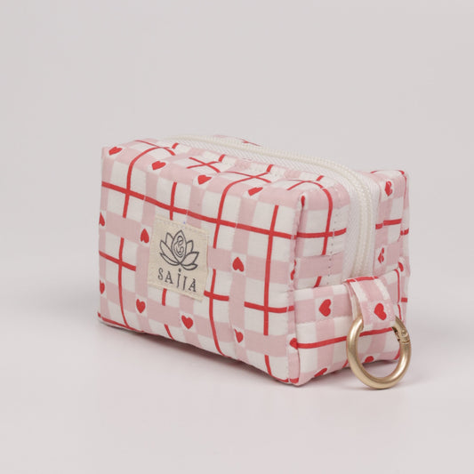Blush Hearts Coin Pouch